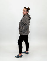 Full-Zip Evolution Hoodie-Brown
